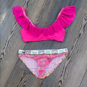 Ruffle Maaji top and bottoms! Medium